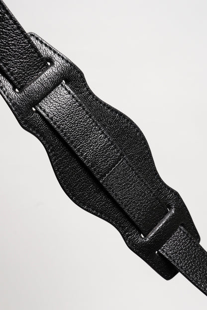 BALENCIAGA S edge city 機車包（黑金色）