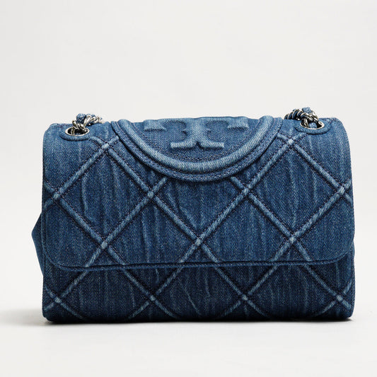 Tory Burch Romy 丹寧牛仔鏈條包