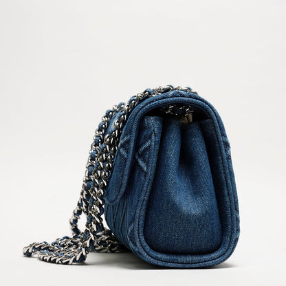 Tory Burch Romy 丹寧牛仔鏈條包