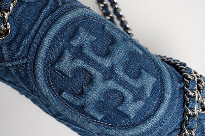 Tory Burch Romy 丹寧牛仔鏈條包