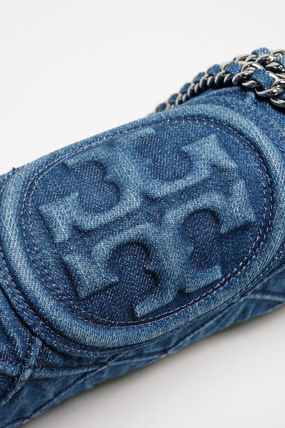 Tory Burch Romy 丹寧牛仔鏈條包