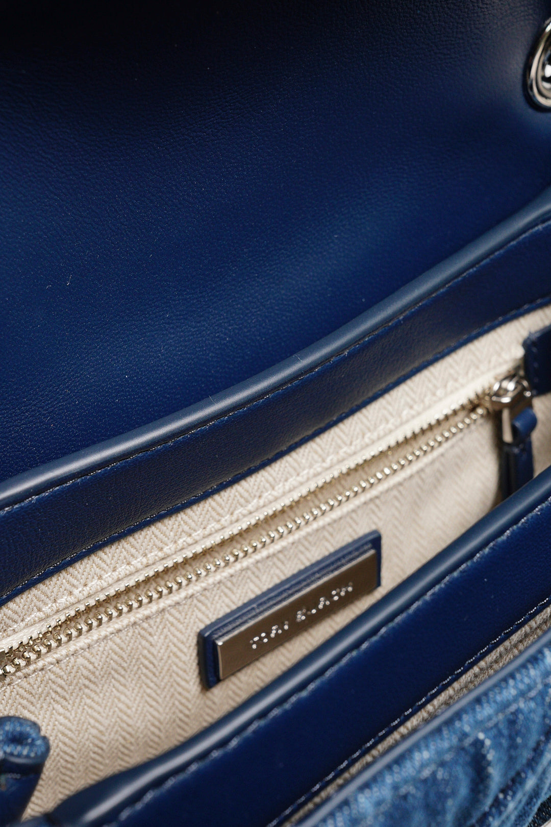 Tory Burch Romy 丹寧牛仔鏈條包