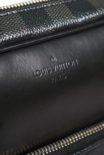 LOUIS VUITTON DAYTON MM DAMIER GRAPHITE 單肩包 DAMIER GRAPHITE 帆布 黑色