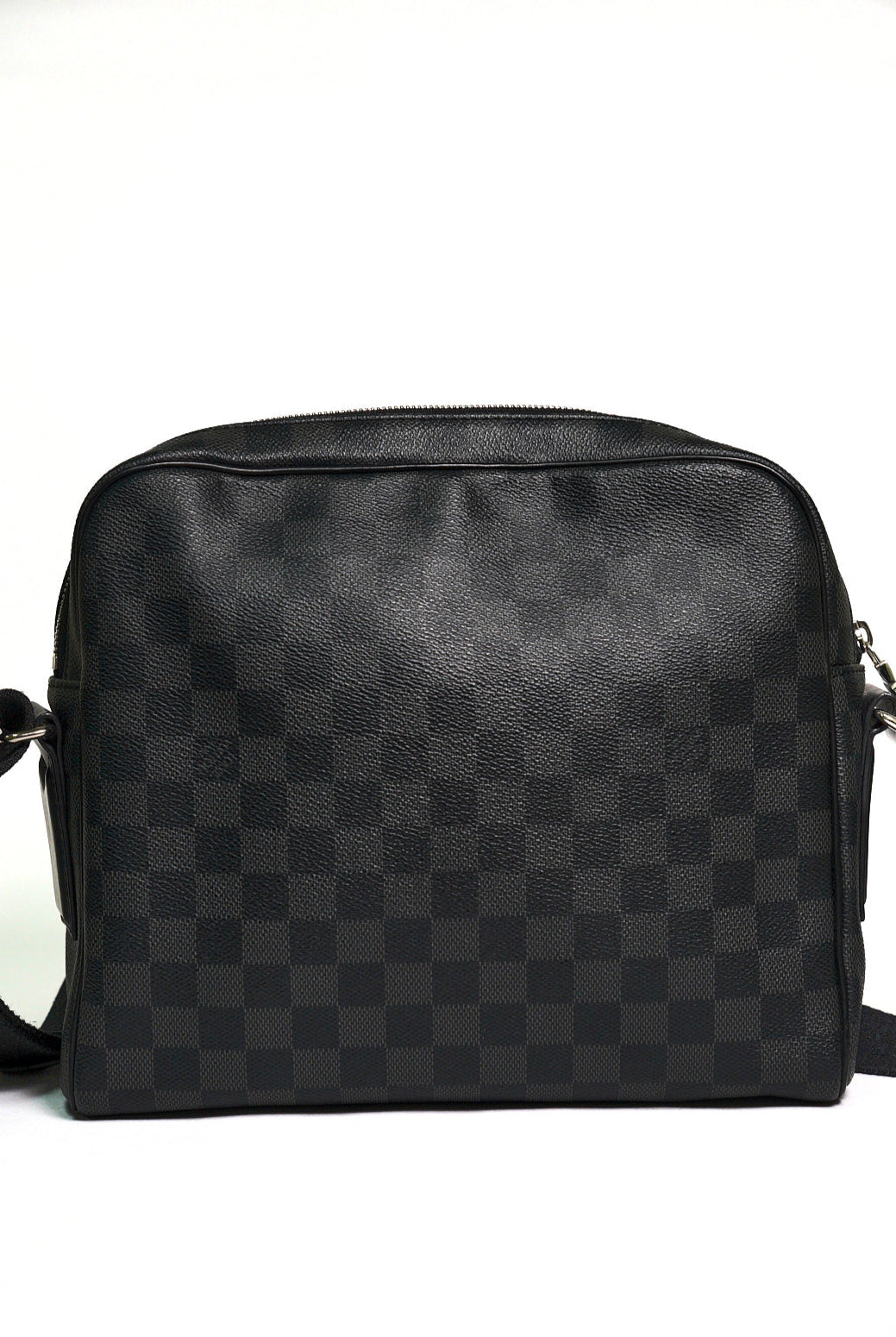 LOUIS VUITTON DAYTON MM DAMIER GRAPHITE 單肩包 DAMIER GRAPHITE 帆布 黑色