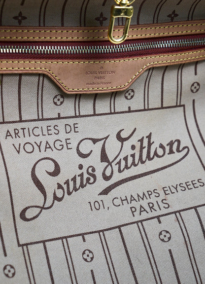 LOUIS VUITTON Neverfull MM 托特包