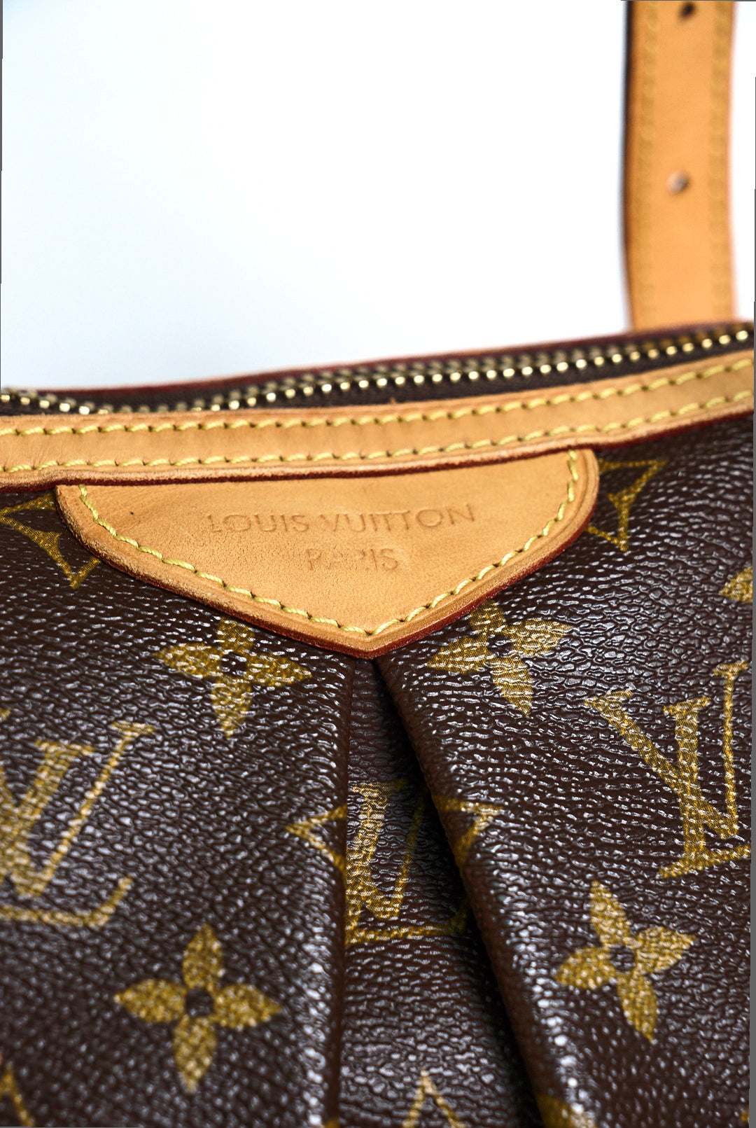 LOUIS VUITTON Palermo GM  Monogram Canvas Brown 托特包