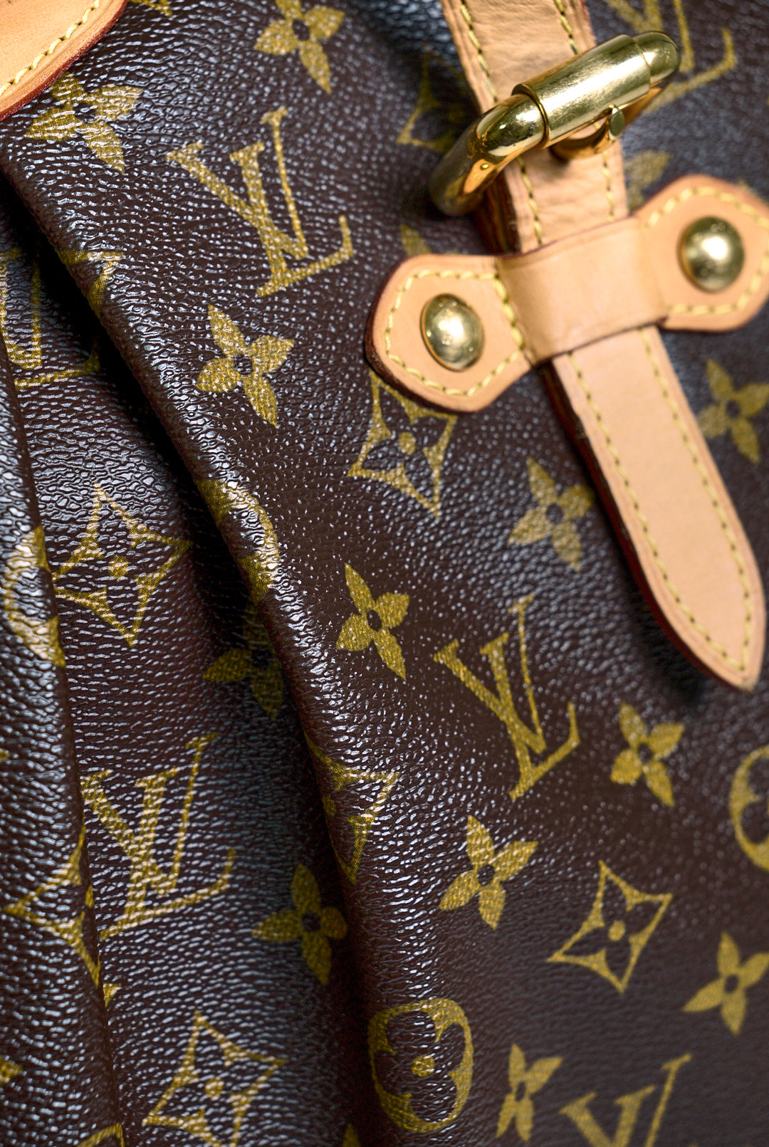 LOUIS VUITTON Palermo GM  Monogram Canvas Brown 托特包