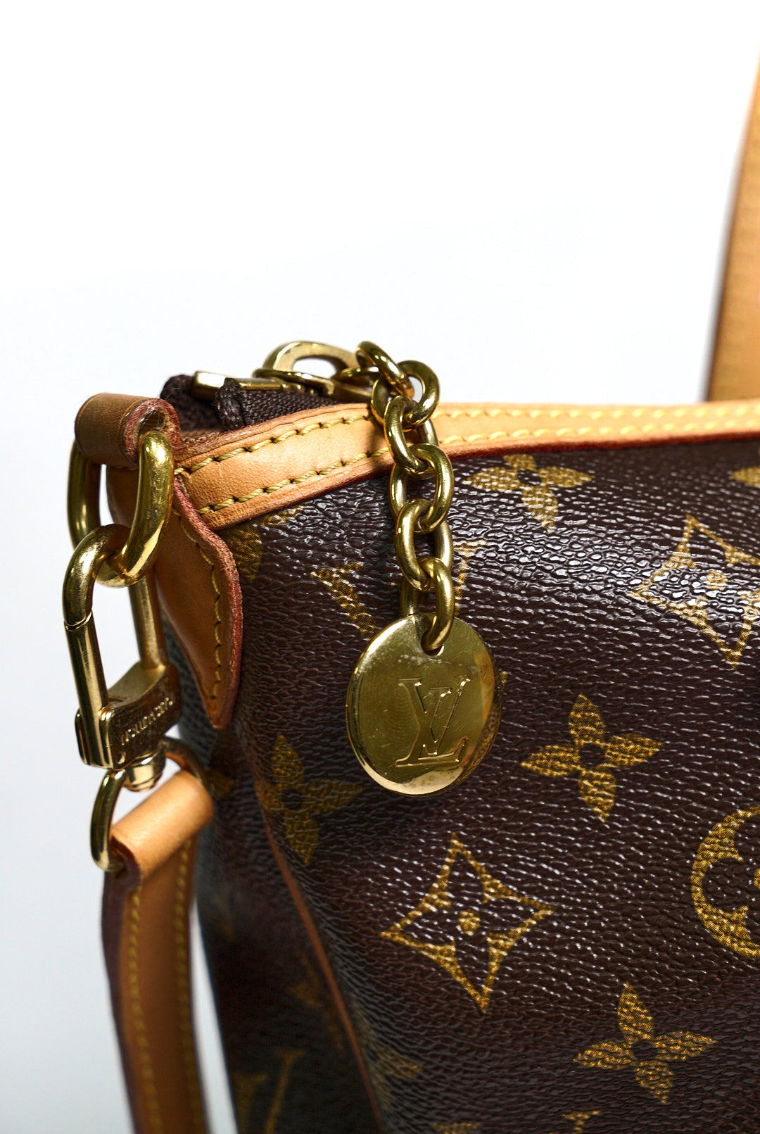 LOUIS VUITTON Palermo GM  Monogram Canvas Brown 托特包