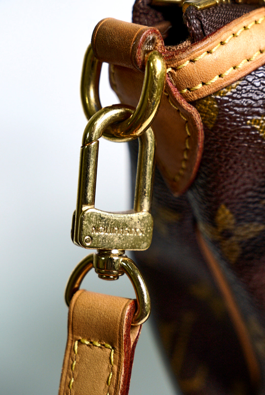 LOUIS VUITTON Palermo GM  Monogram Canvas Brown 托特包