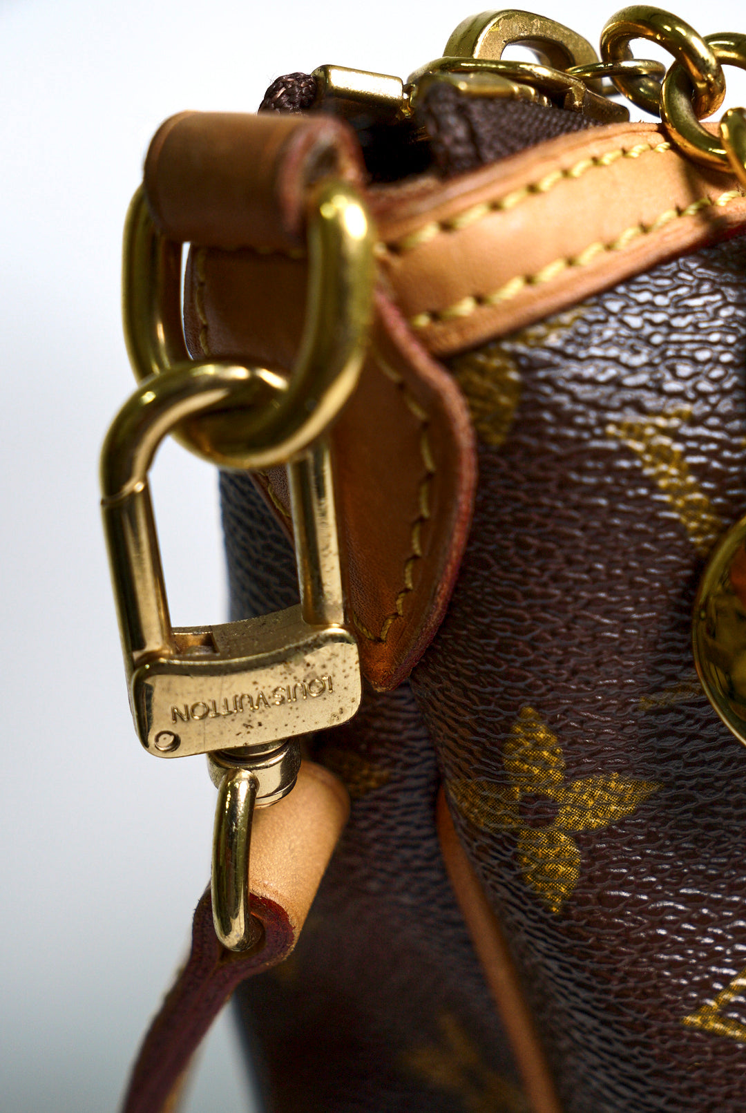 LOUIS VUITTON Palermo GM  Monogram Canvas Brown 托特包