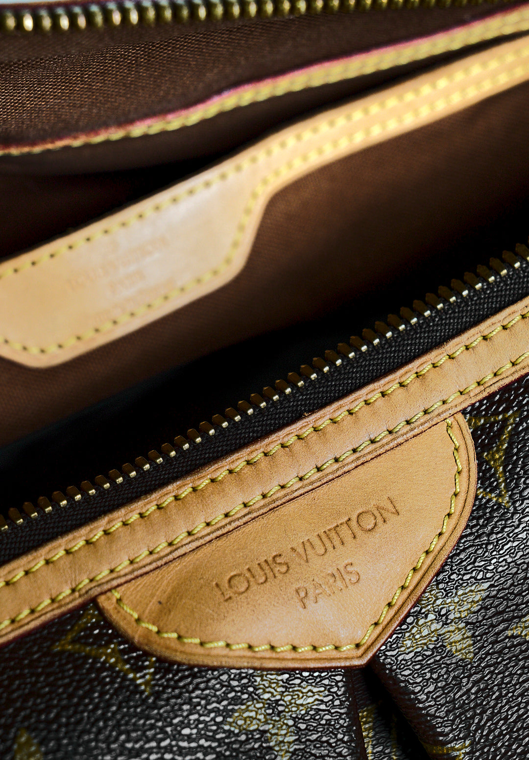 LOUIS VUITTON Palermo GM  Monogram Canvas Brown 托特包