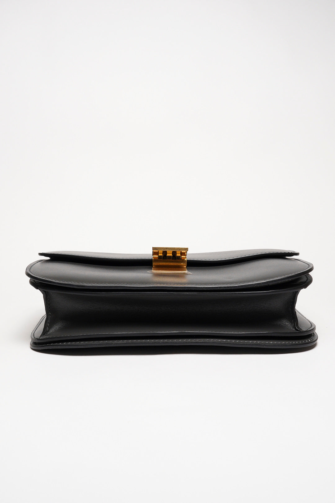 CELINE 牛皮皮革Classic Box金扣肩背袋