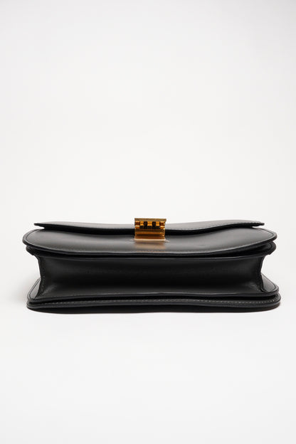 CELINE 牛皮皮革Classic Box金扣肩背袋