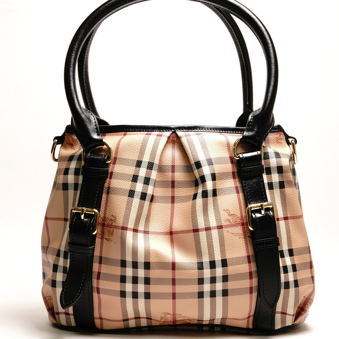 Burberry 經典格紋手提包/斜背包