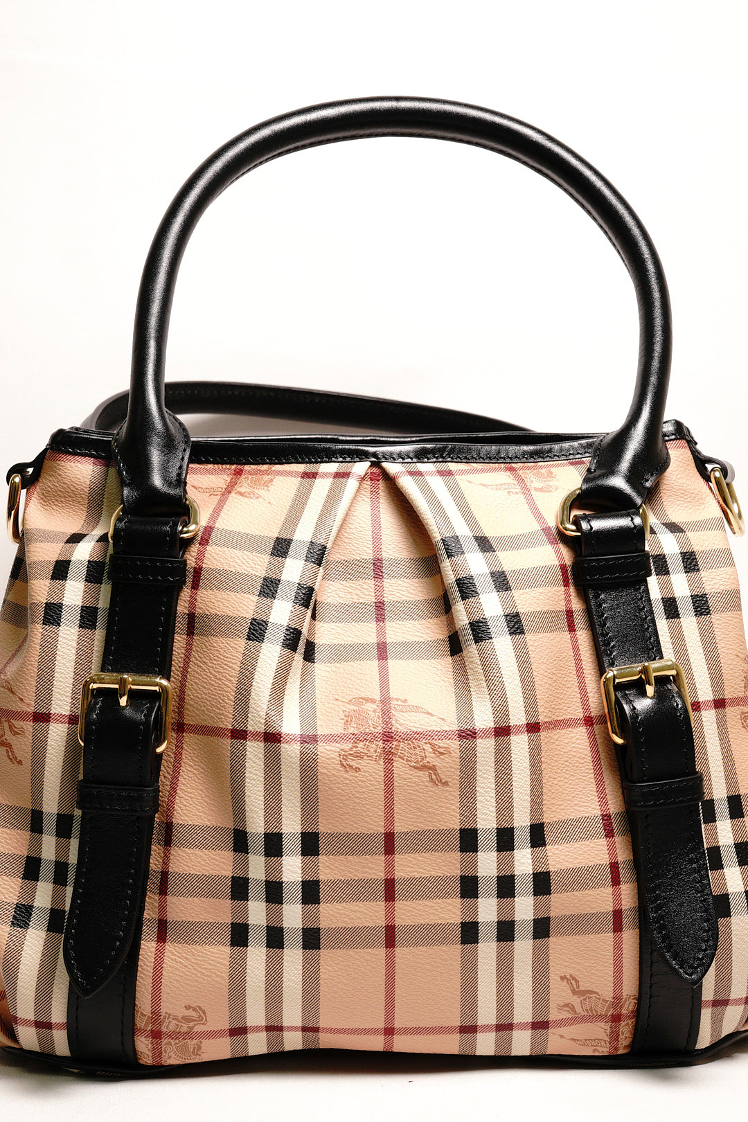 Burberry 經典格紋手提包/斜背包