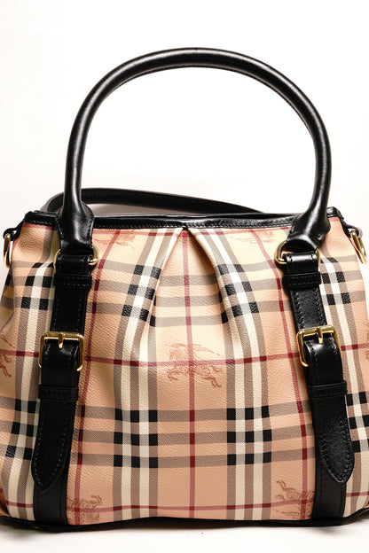 Burberry 經典格紋手提包/斜背包