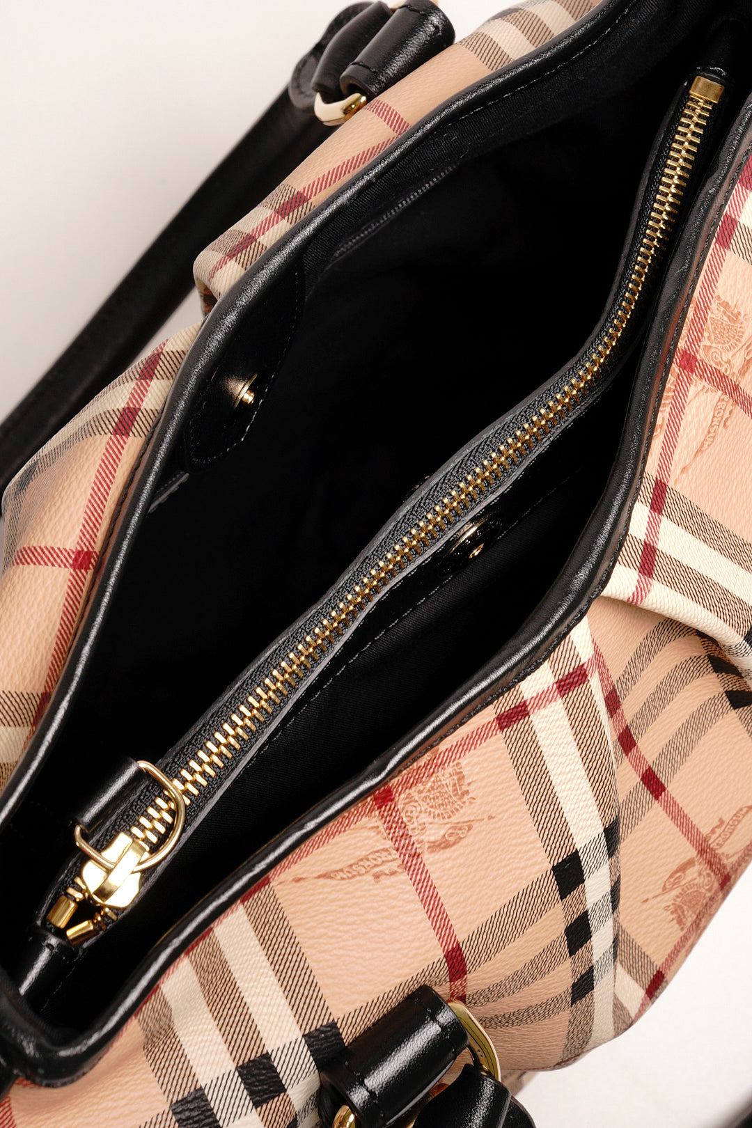 Burberry 經典格紋手提包/斜背包