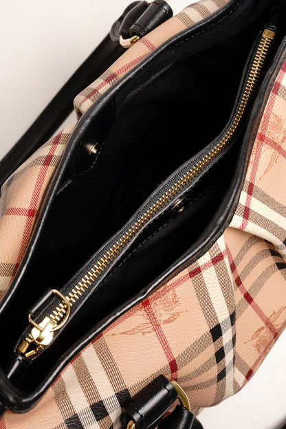 Burberry 經典格紋手提包/斜背包