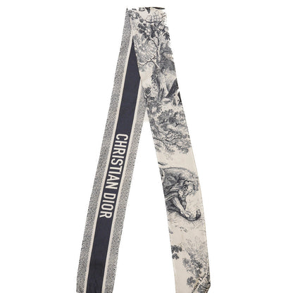 DIOR Toile de Jouy Sauvage 法式印花圖騰 Mitzah 絲巾