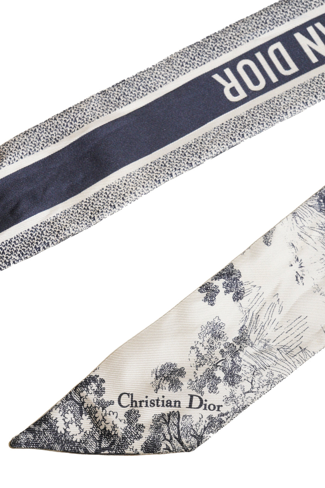DIOR Toile de Jouy Sauvage 法式印花圖騰 Mitzah 絲巾