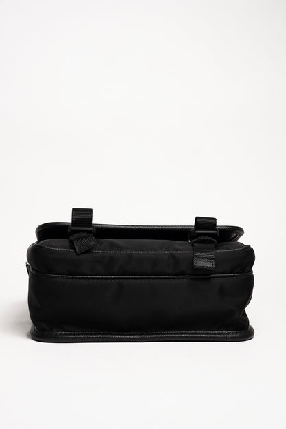 PRADA 普拉達 黑色 尼龍 皮革 Re-Nylon Saffiano 肩背包