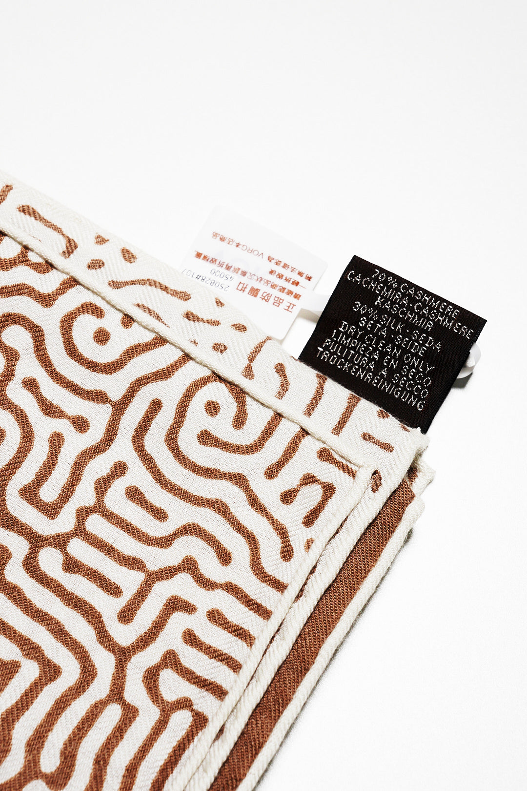 HERMES 月光飛馬 金棕 140 羊絨圍巾 絲巾