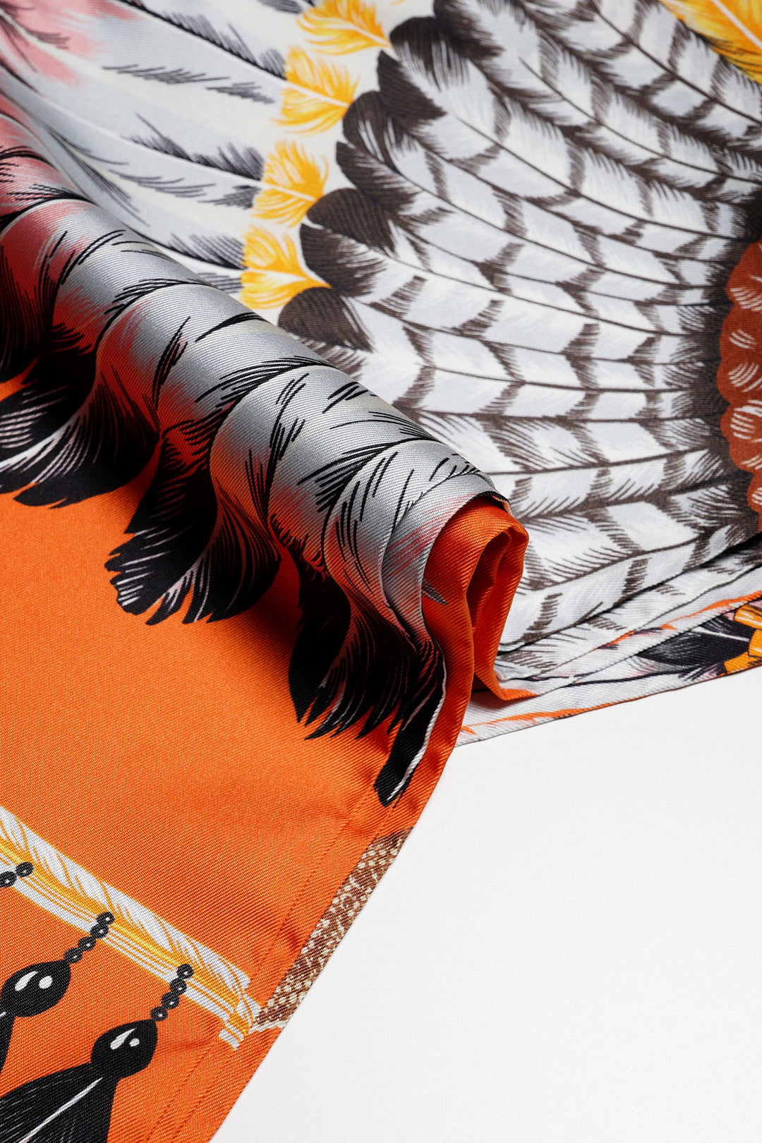 HERMES 絲質 Max Twilly絲巾