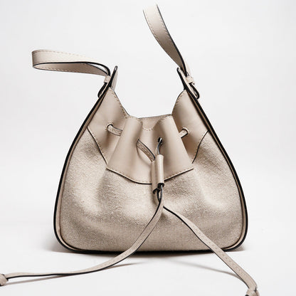 LOEWE 帆布拼接hammock