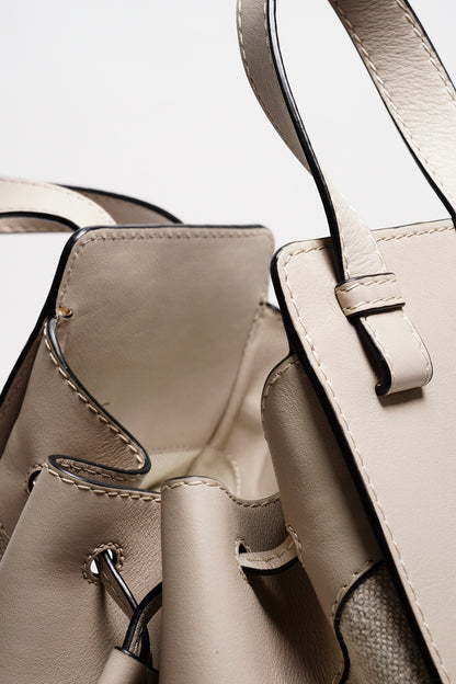 LOEWE 帆布拼接hammock