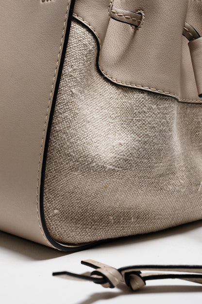 LOEWE 帆布拼接hammock