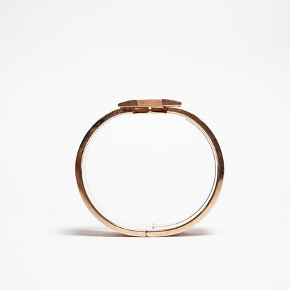 Hermes 愛馬仕 Clic H手環 (粉) PM小號