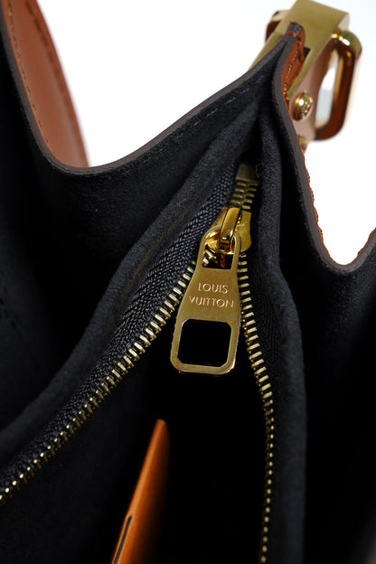 Louis Vuitton DAUPHINE MM 經典印花拼接三用翻蓋鍊包斜背包