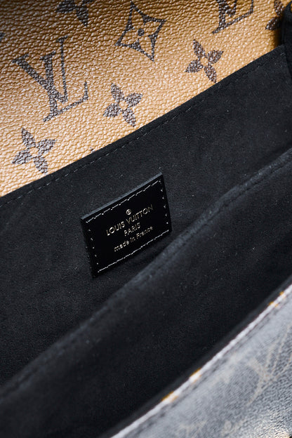 Louis Vuitton 經典Pochette M tis Monogram帆布手提斜背郵差包
