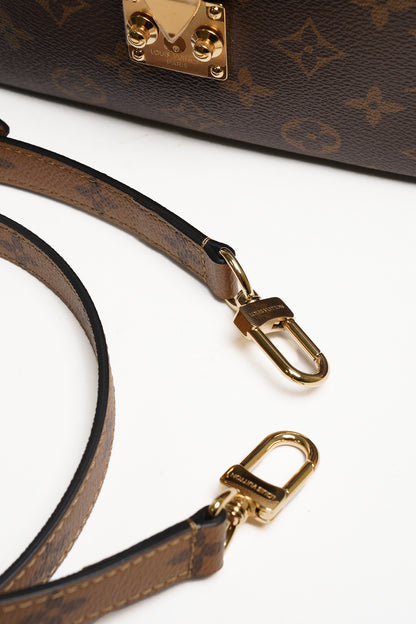 Louis Vuitton 經典Pochette M tis Monogram帆布手提斜背郵差包