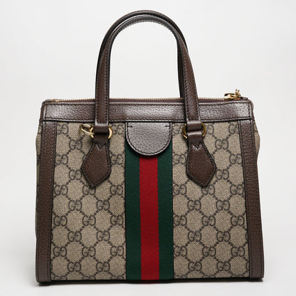 GUCCI OPHIDIA系列小號托特包