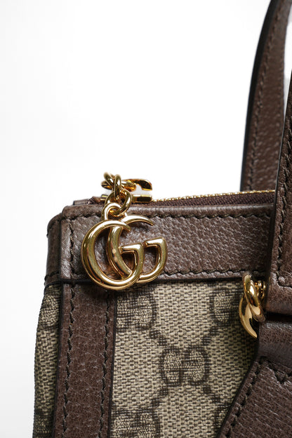 GUCCI OPHIDIA系列小號托特包