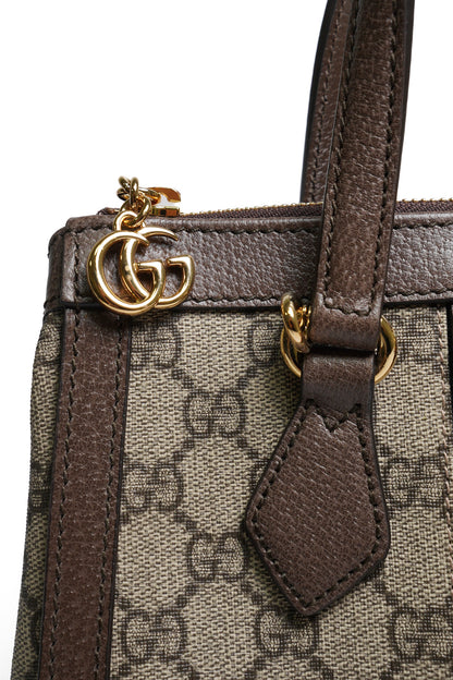 GUCCI OPHIDIA系列小號托特包