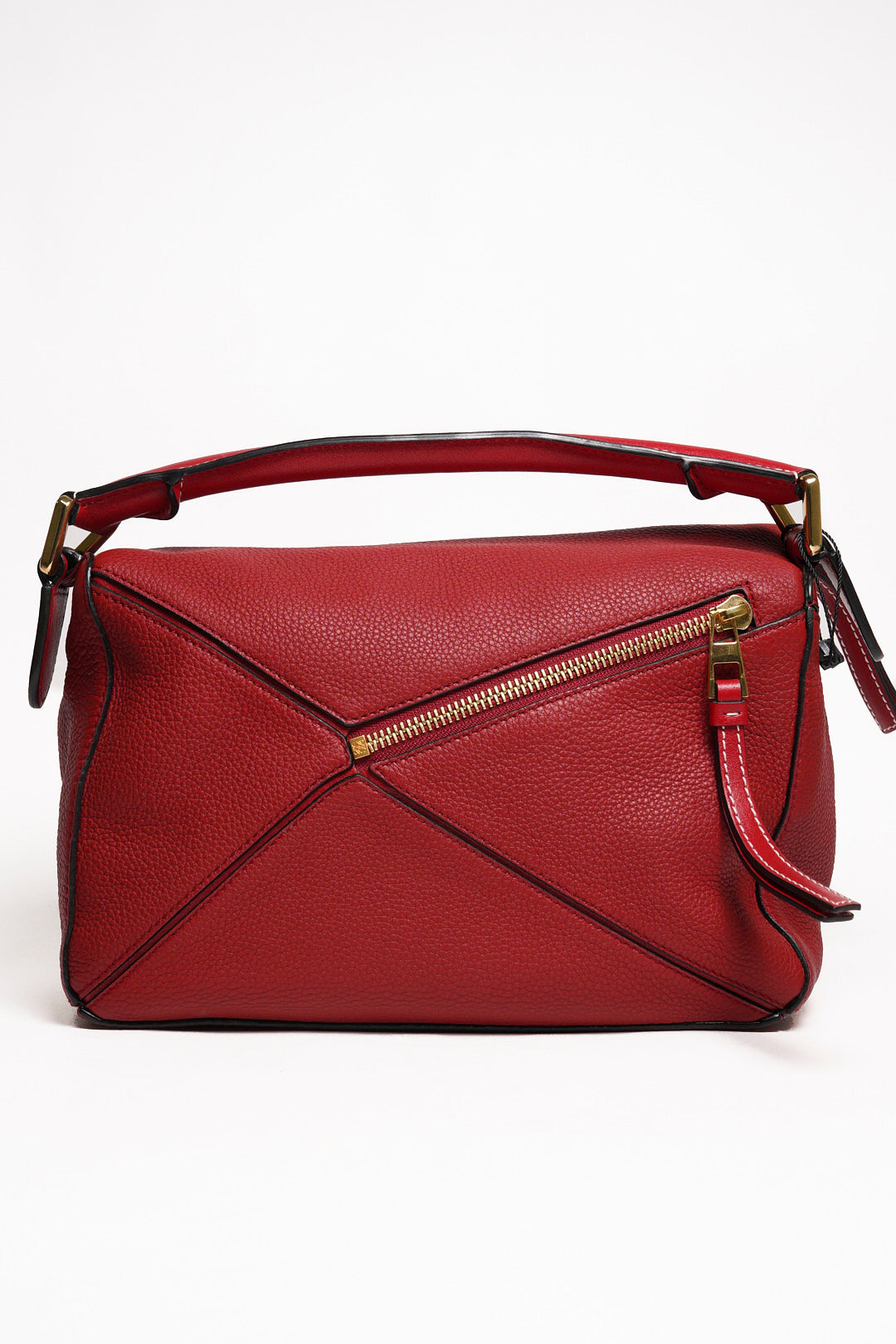 LOEWE PUZZLE BAG 2WAY 包 皮革 紅色