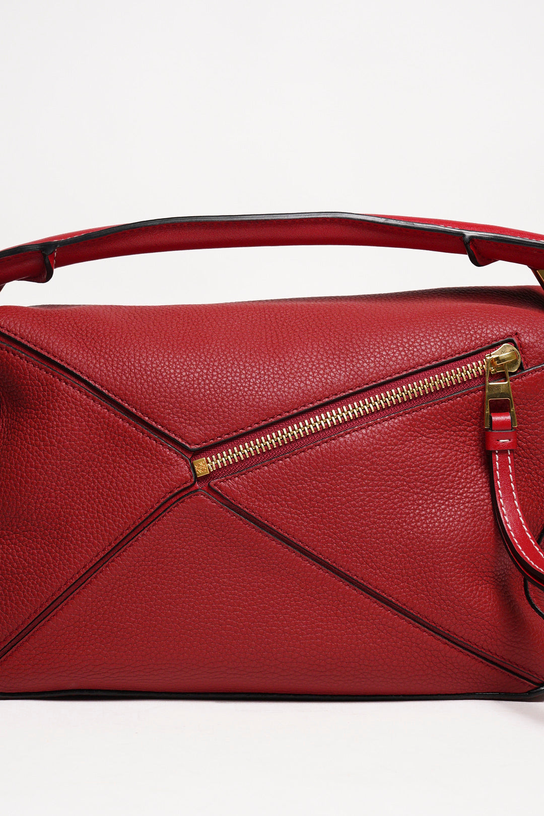 LOEWE PUZZLE BAG 2WAY 包 皮革 紅色