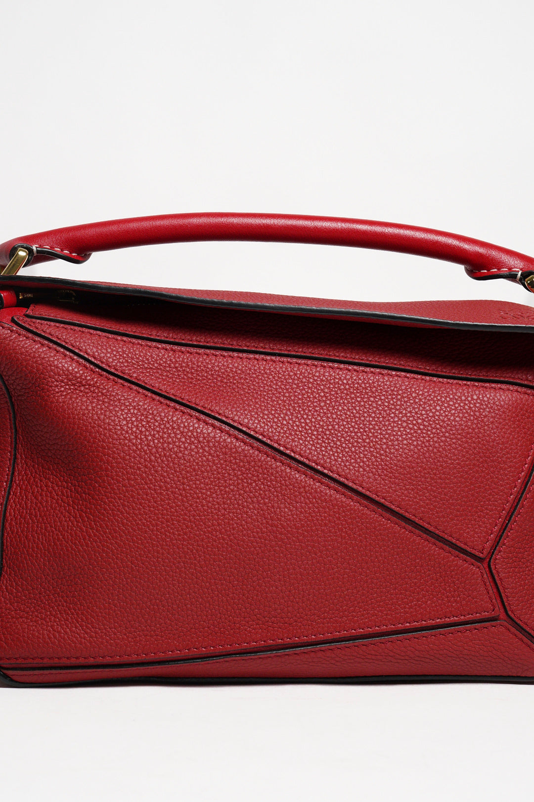 LOEWE PUZZLE BAG 2WAY 包 皮革 紅色