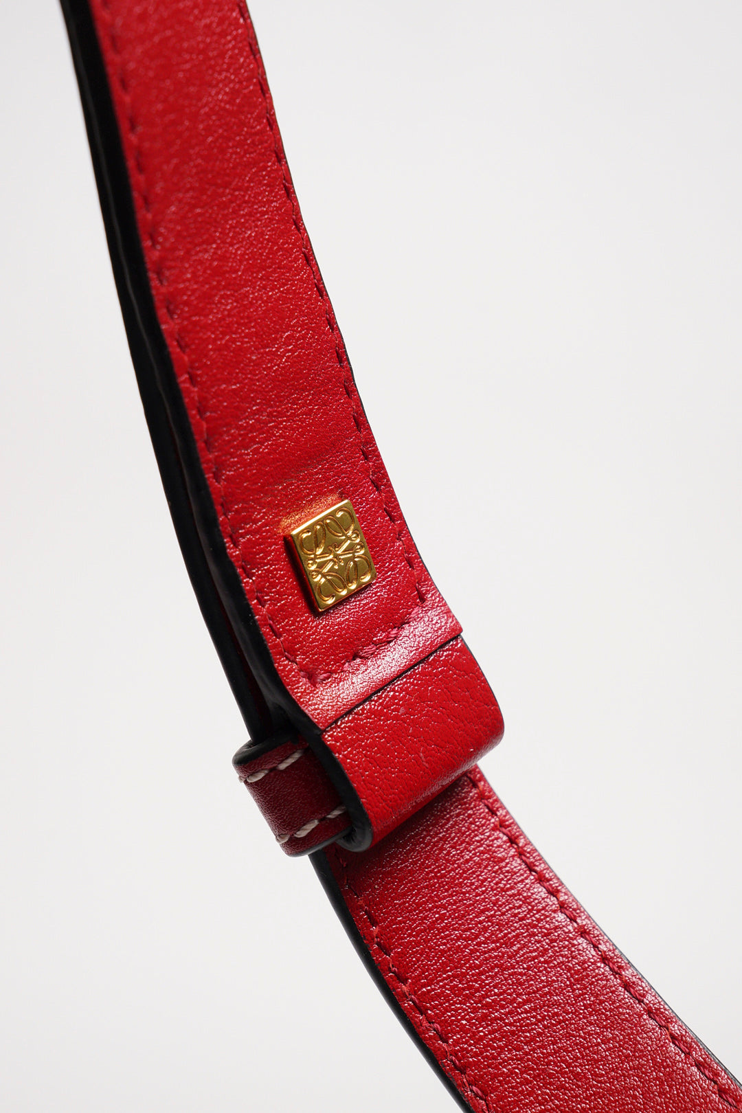 LOEWE PUZZLE BAG 2WAY 包 皮革 紅色
