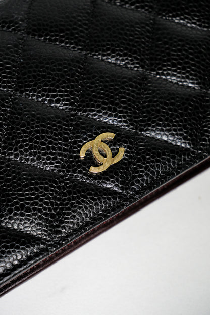 CHANEL 荔枝牛皮 長夾（8成新）