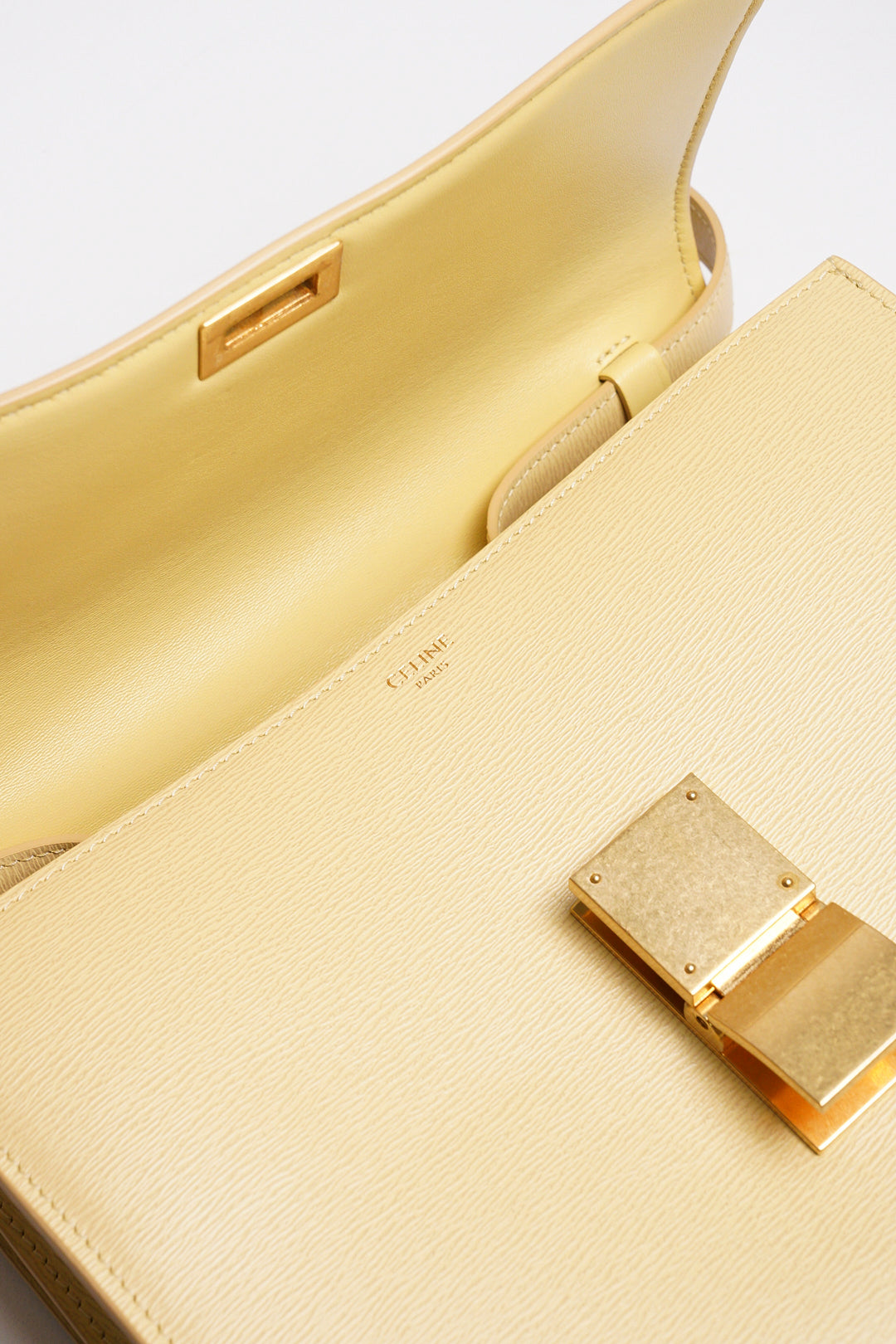 CELINE Classic Bag (黃色）