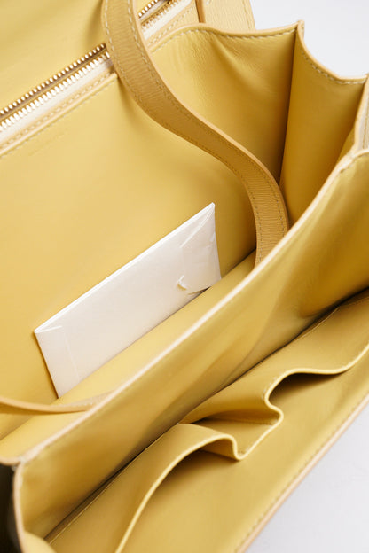 CELINE Classic Bag (黃色）