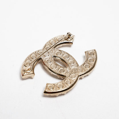 Chanel 珍珠鑽石胸針