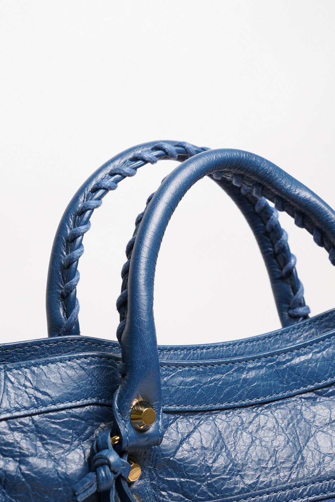 Balenciaga City Small Navy Blue Lambskin 海軍深藍色