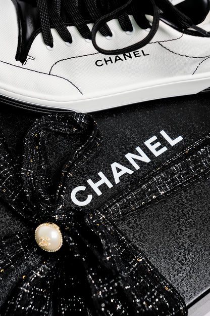 CHANEL 小白鞋/休閒鞋