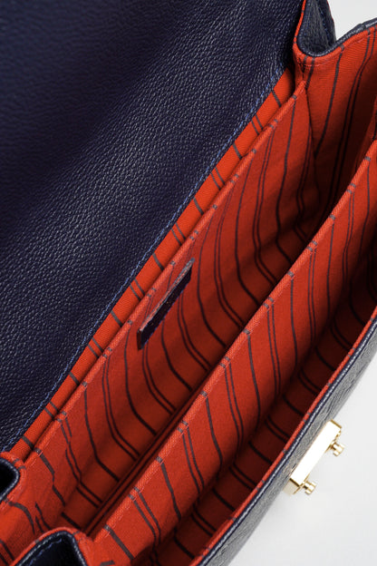 Louis Vuitton  Monogram Empreinte Pochette Metis 海軍藍