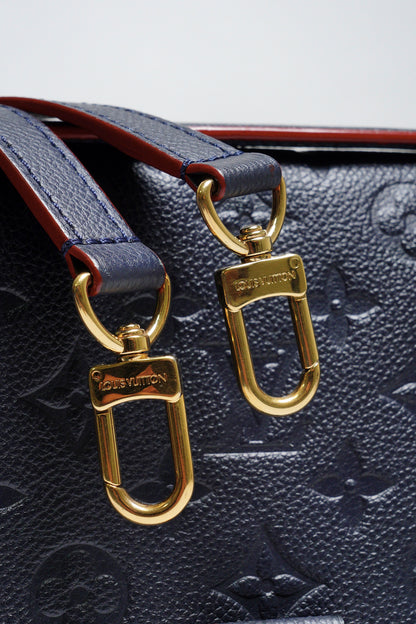 Louis Vuitton  Monogram Empreinte Pochette Metis 海軍藍
