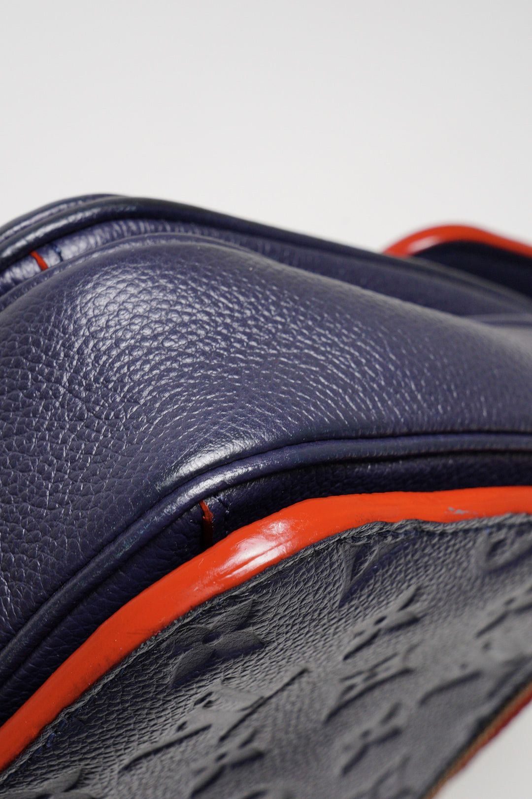 Louis Vuitton  Monogram Empreinte Pochette Metis 海軍藍